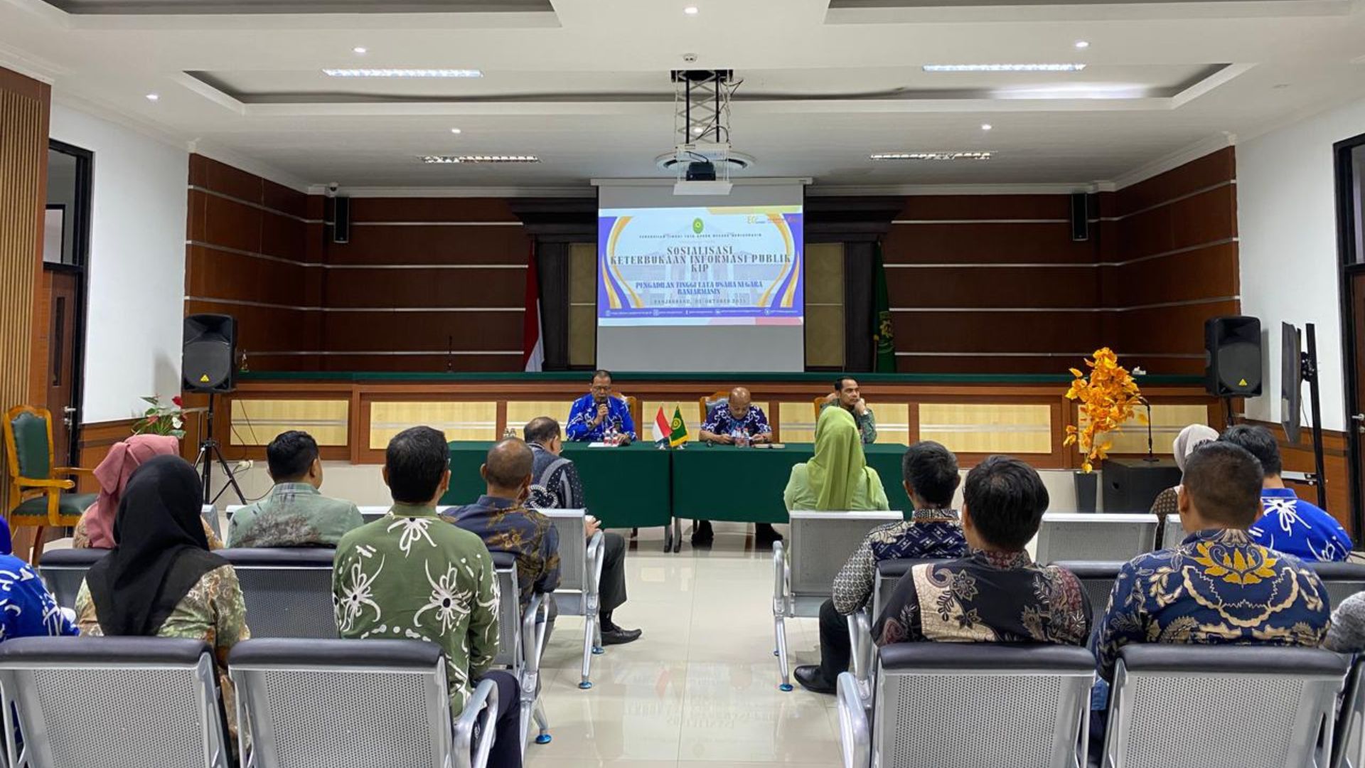 PTTUN Banjarmasin Gelar Sosialisasi Keterbukaan Informasi Publik (KIP)